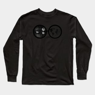 Seeing the world and beyond Long Sleeve T-Shirt